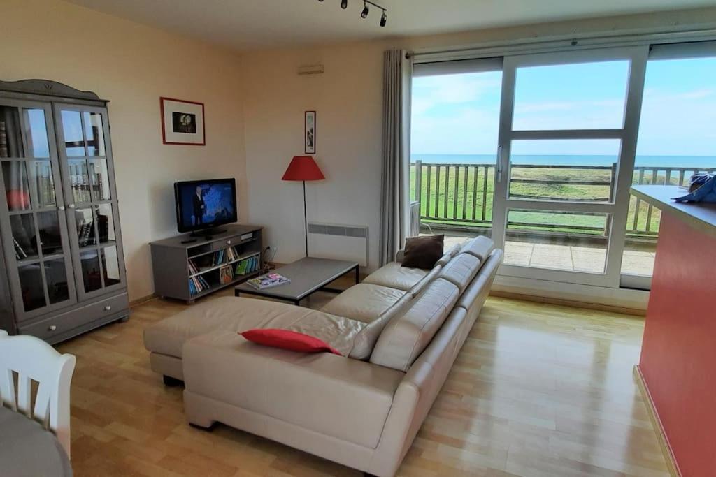 Exceptionnel Penthouse Vue Mer Wimereux Exteriör bild